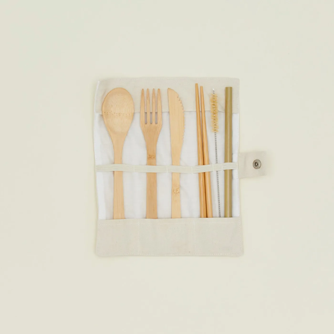 Reuseable Bamboo Cutlery Set