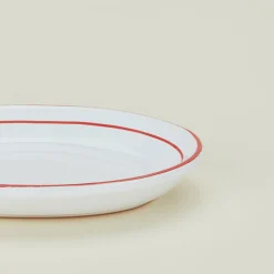 Rimmed Oval Platter