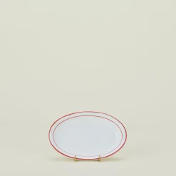 Rimmed Oval Platter