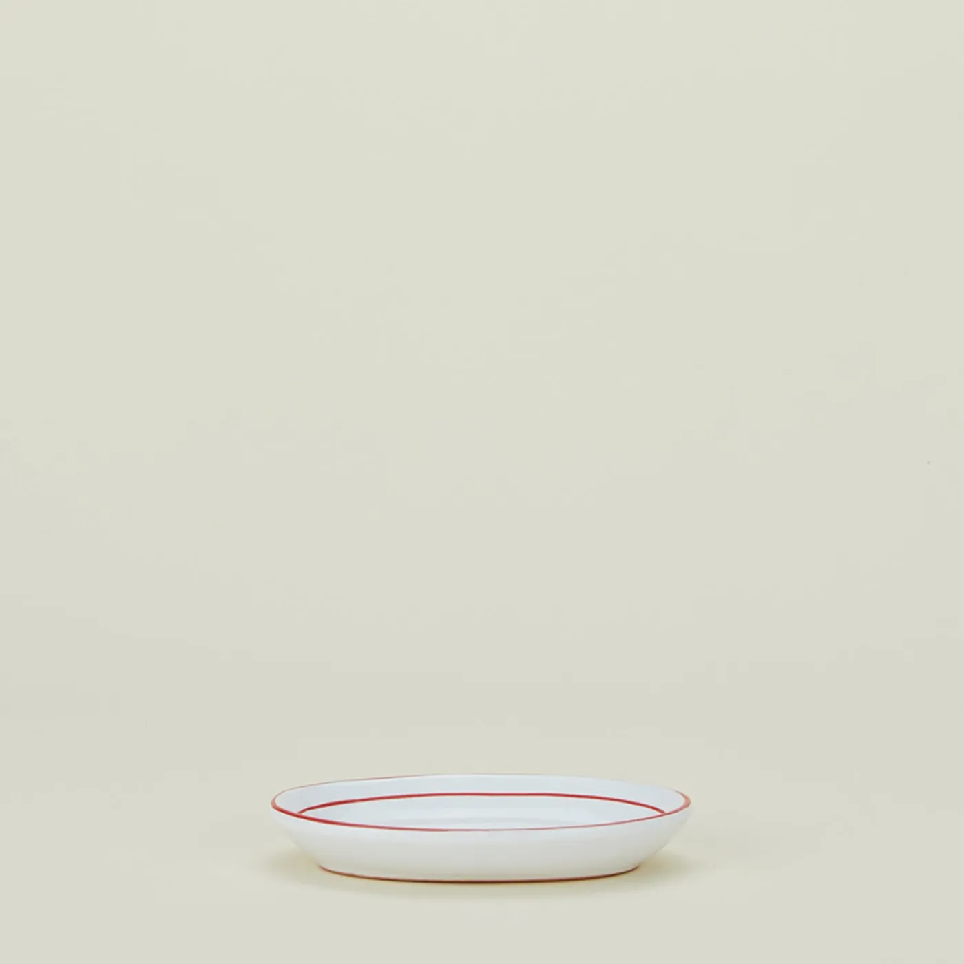 Rimmed Oval Platter