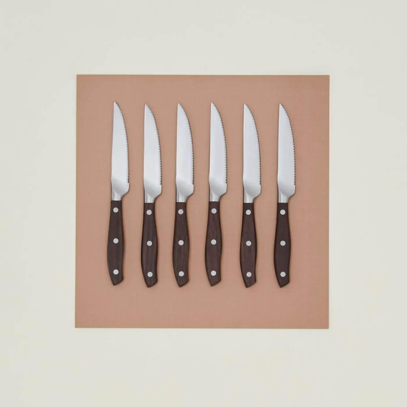 Rosewood Steak Knife Set