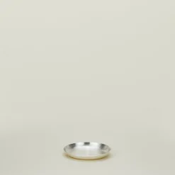 Round Silver Plate