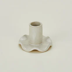 Ruffle Edge Candle Holder