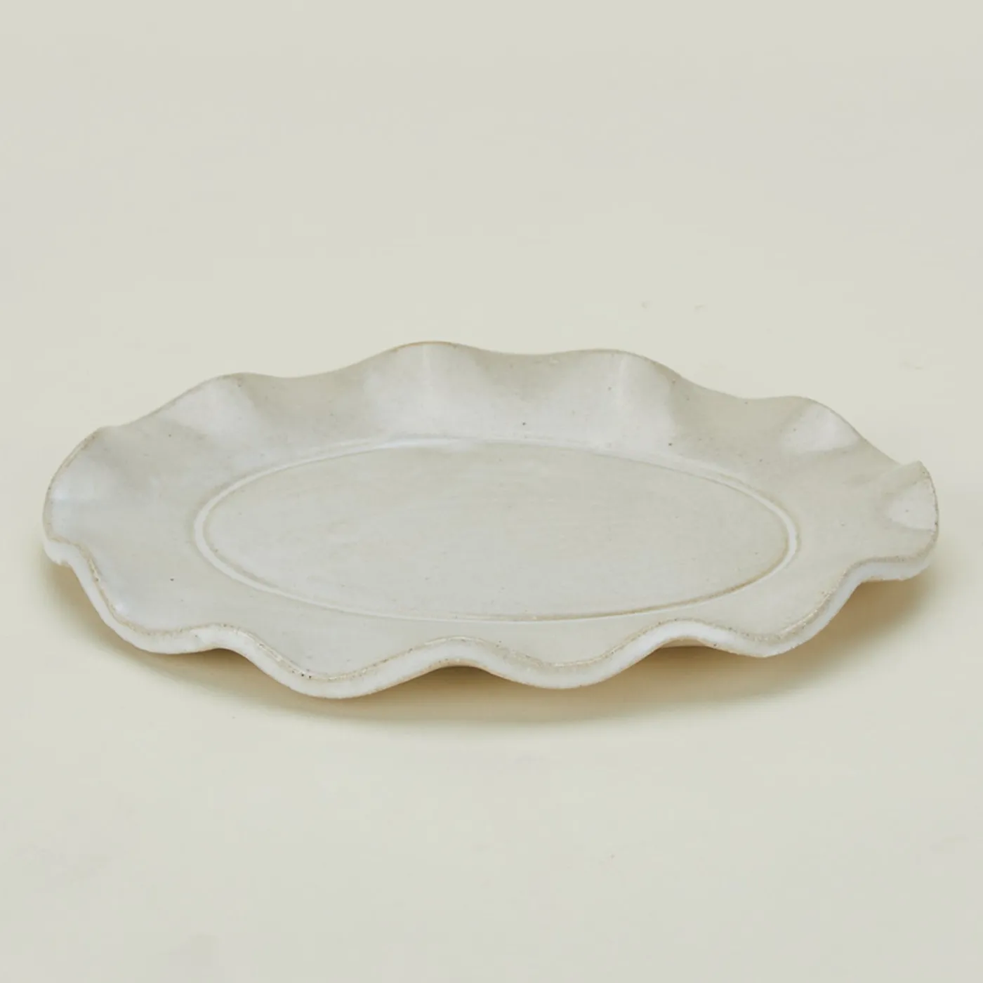 Ruffle Edge Platter