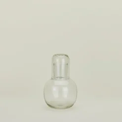 Seeded Glass Carafe