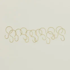 Shower Curtain Hooks, Set of 12