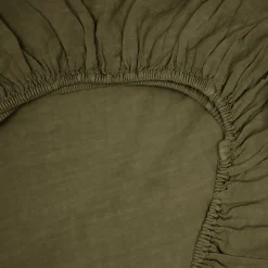 Simple Linen Fitted Sheet
