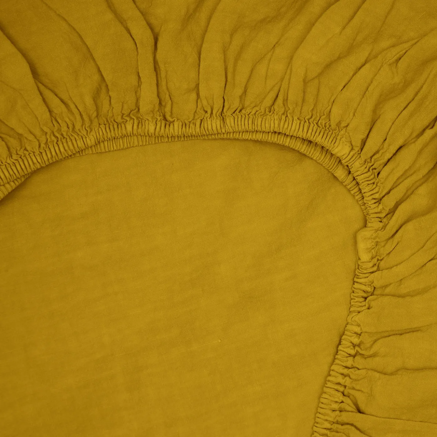 Simple Linen Fitted Sheet