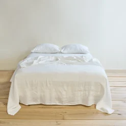 Simple Linen Fitted Sheet
