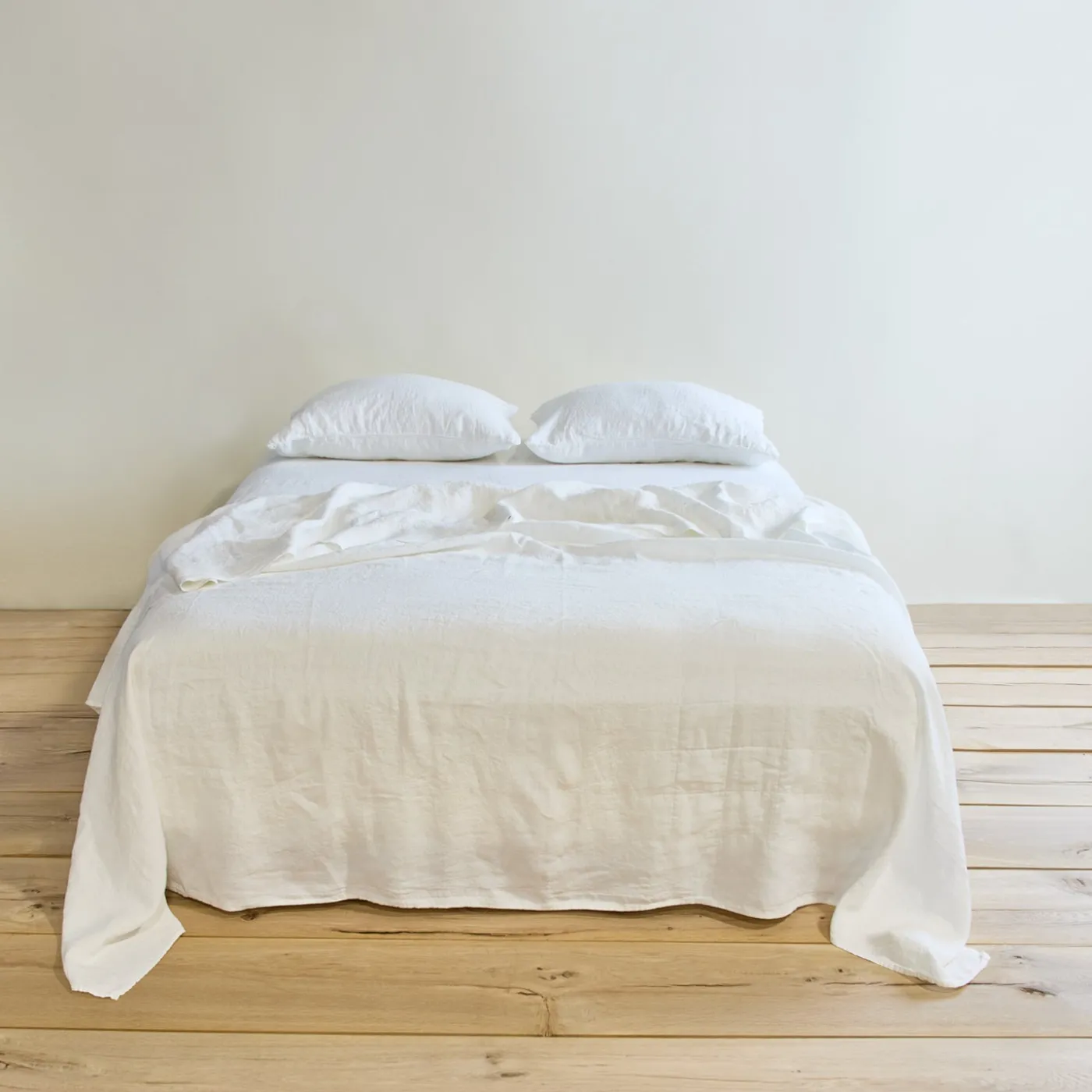 Simple Linen Fitted Sheet