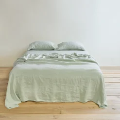 Simple Linen Fitted Sheet