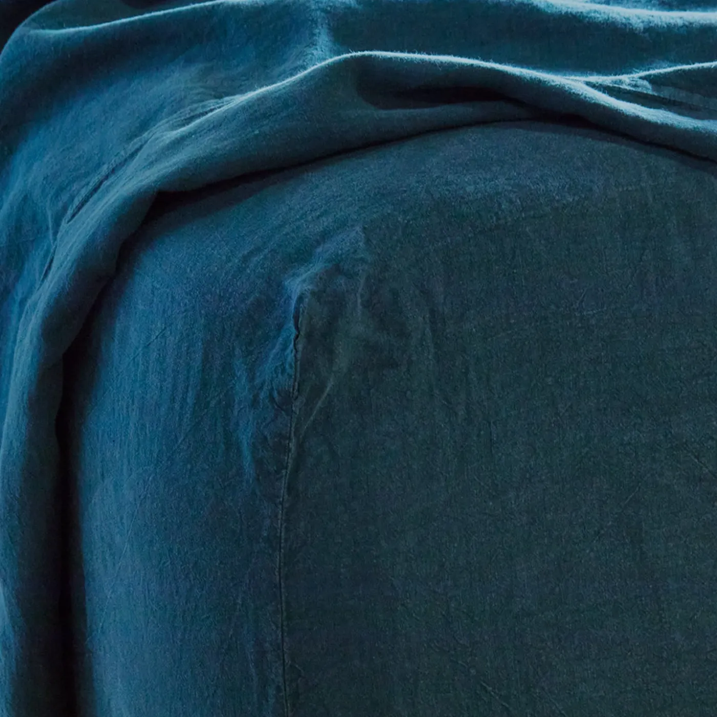 Simple Linen Fitted Sheet