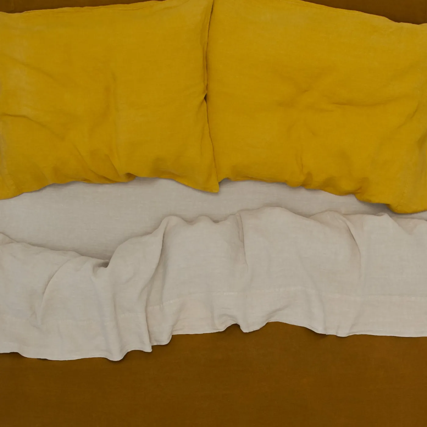 Simple Linen Fitted Sheet