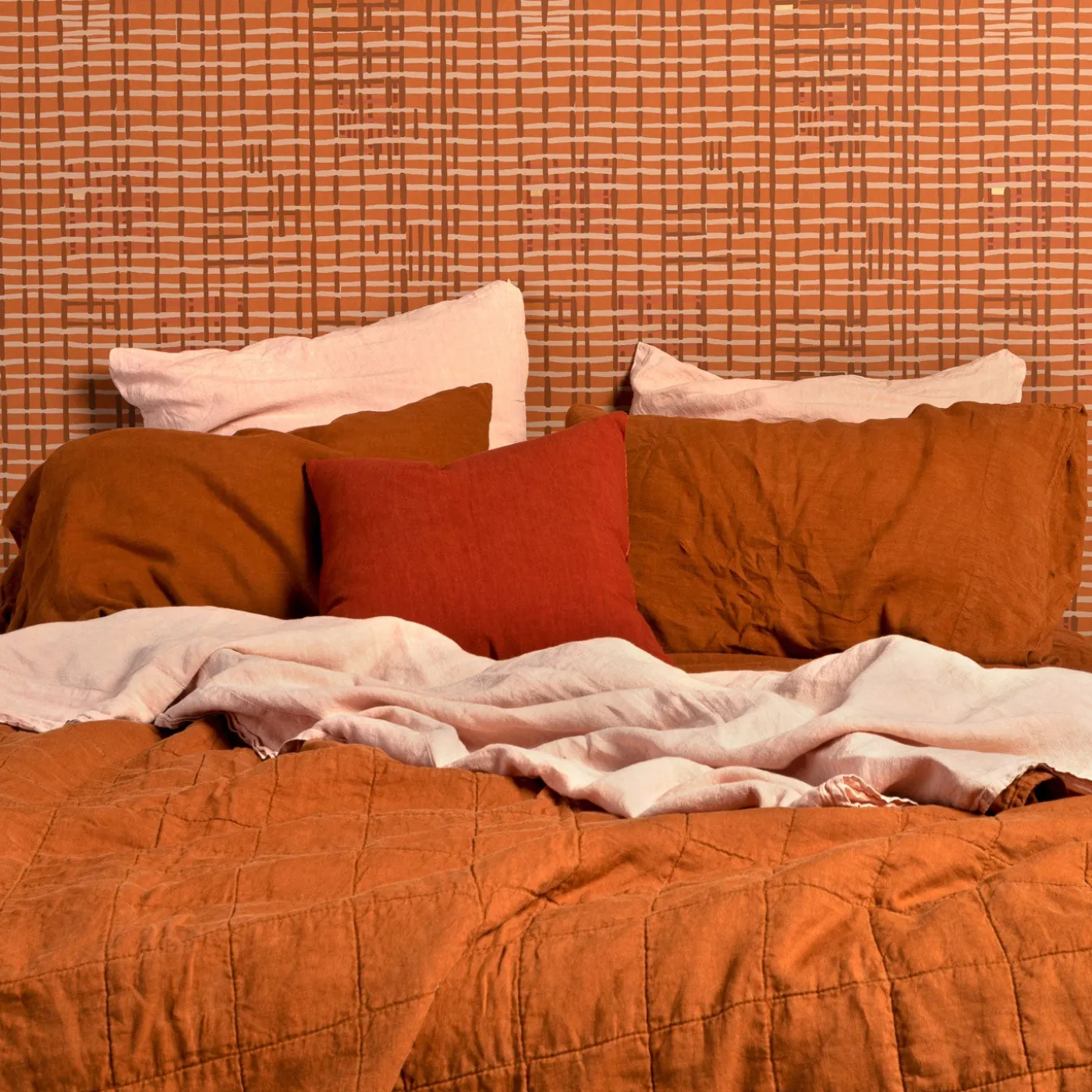 Simple Linen Fitted Sheet