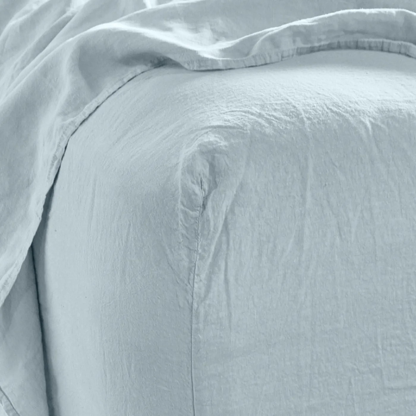 Simple Linen Fitted Sheet