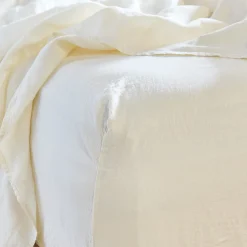 Simple Linen Fitted Sheet