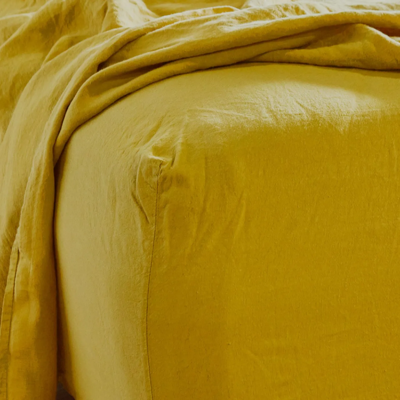 Simple Linen Flat Sheet