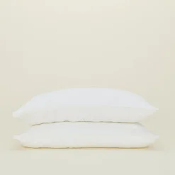 Simple Linen Pillowcases, Set of 2