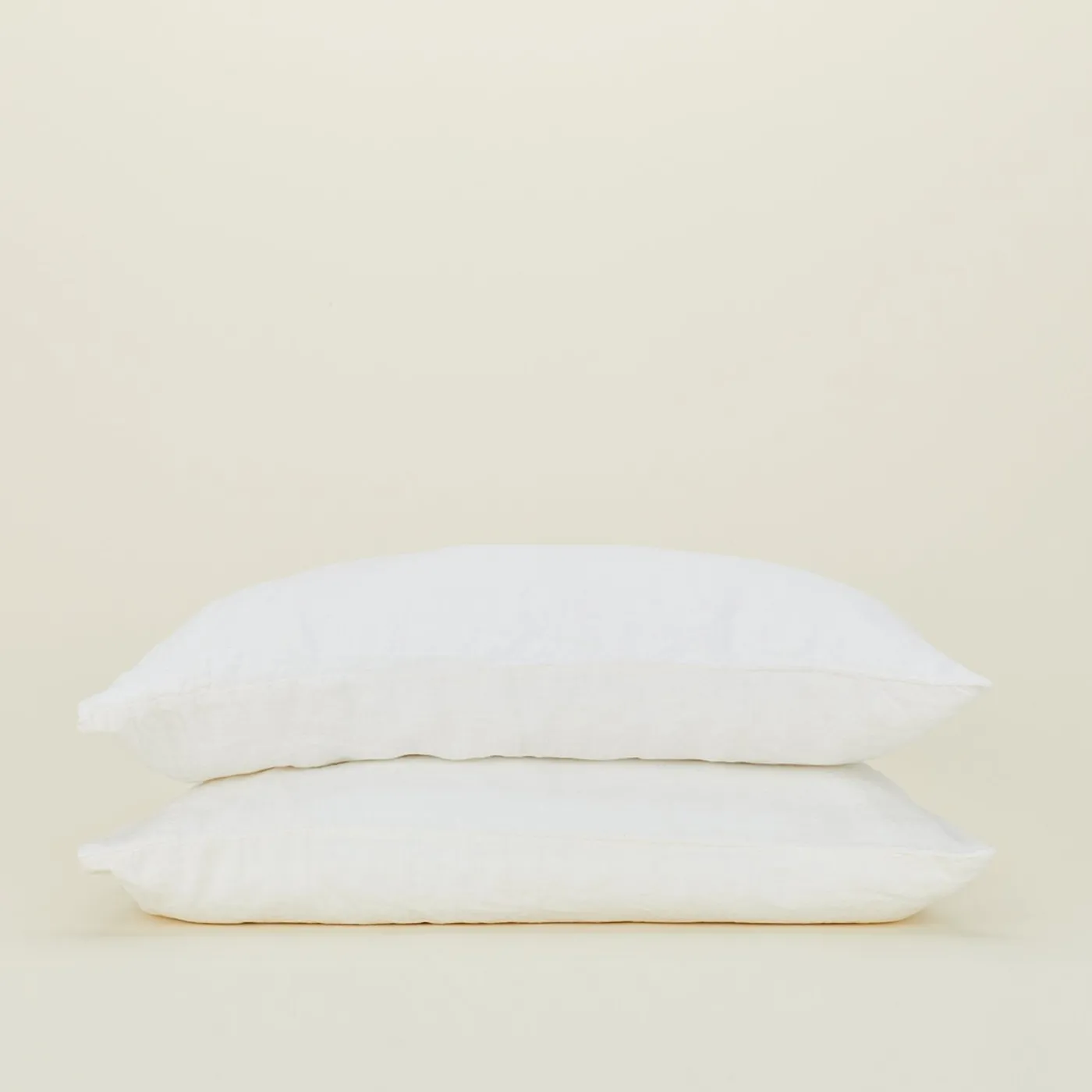 Simple Linen Pillowcases, Set of 2