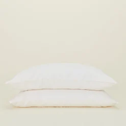 Simple Linen Pillowcases, Set of 2