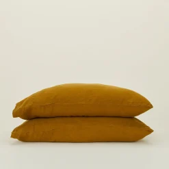 Simple Linen Pillowcases, Set of 2
