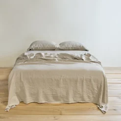 Simple Linen Pillowcases, Set of 2
