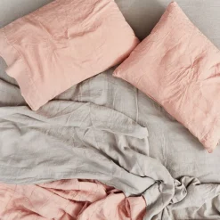 Simple Linen Pillowcases, Set of 2