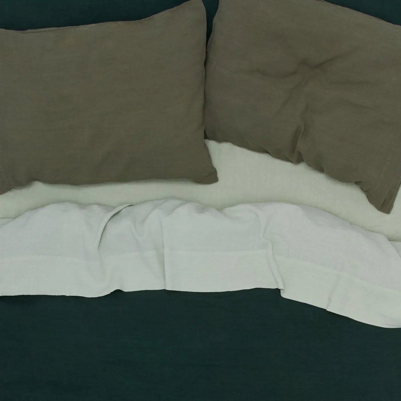 Simple Linen Pillowcases, Set of 2