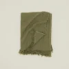 Simple Linen Throw