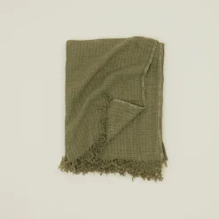 Simple Linen Throw