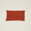 Simple Linen 12x22 Pillow - Rust