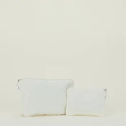 Simple Linen Zipper Pouch