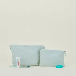 Simple Linen Zipper Pouch