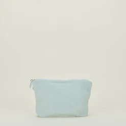 Simple Linen Zipper Pouch