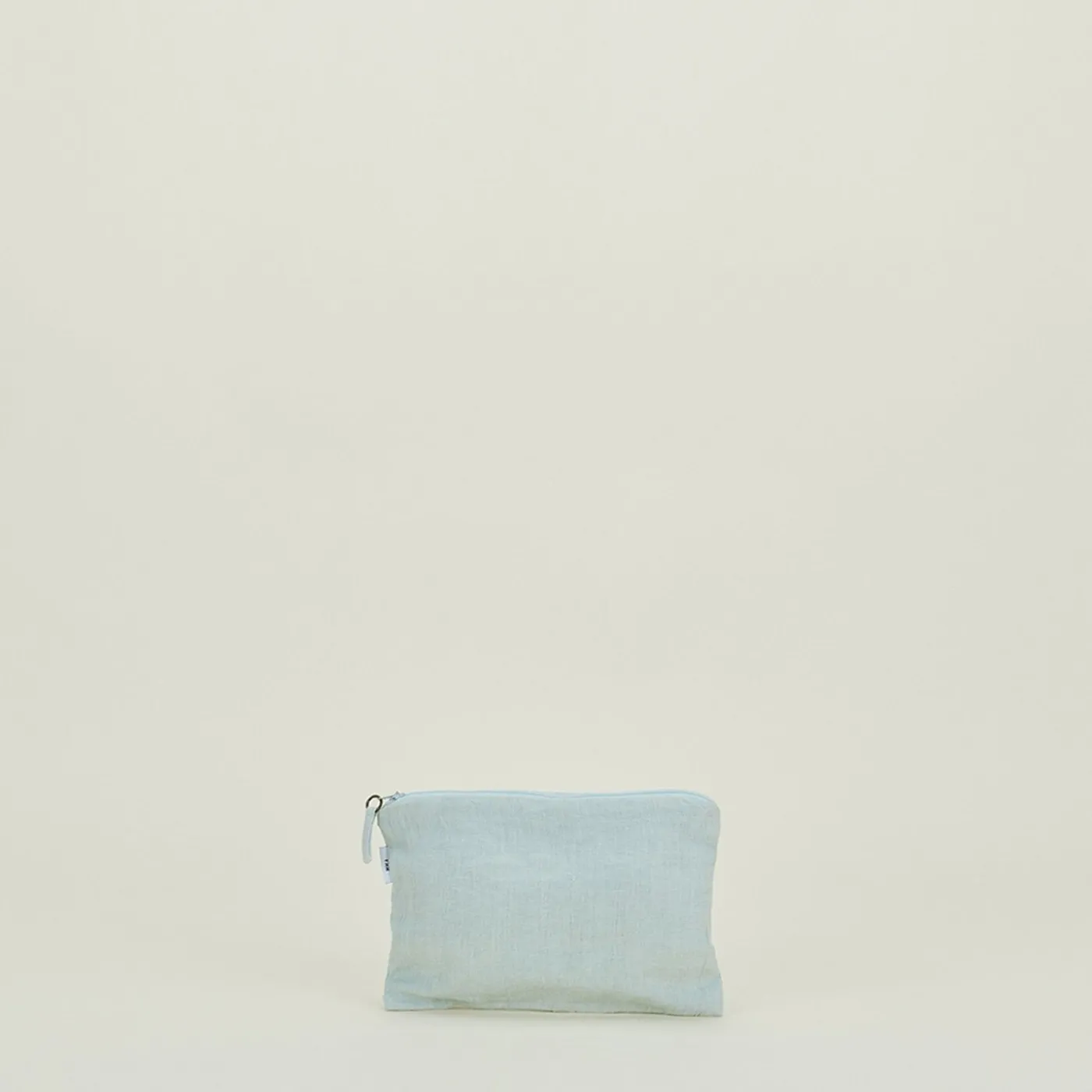 Simple Linen Zipper Pouch