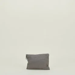 Simple Linen Zipper Pouch