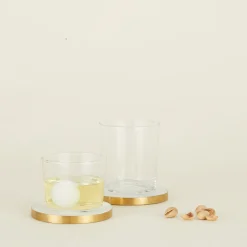 Simple Marble Coasters