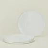 Simple Porcelain Dinner Plate, Set of 4