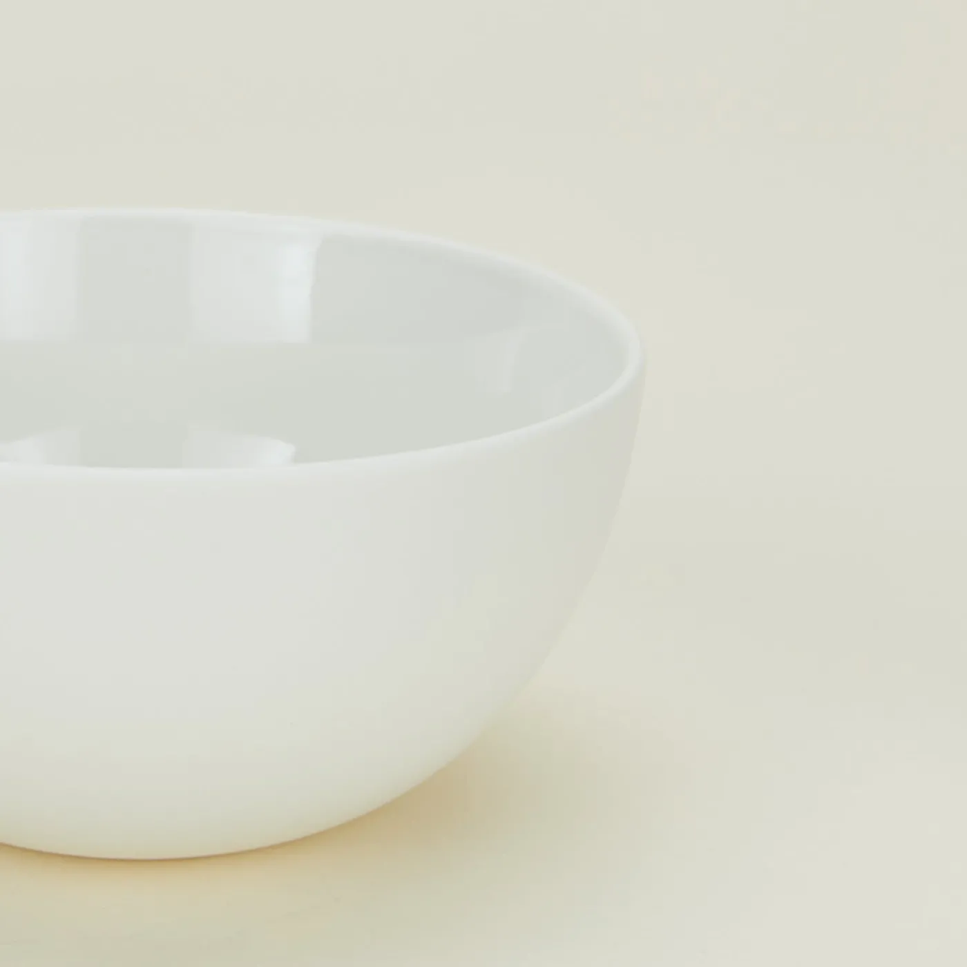 Simple Porcelain Large Bowl, Set of 4