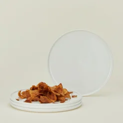 Simple Porcelain Salad Plate, Set of 4