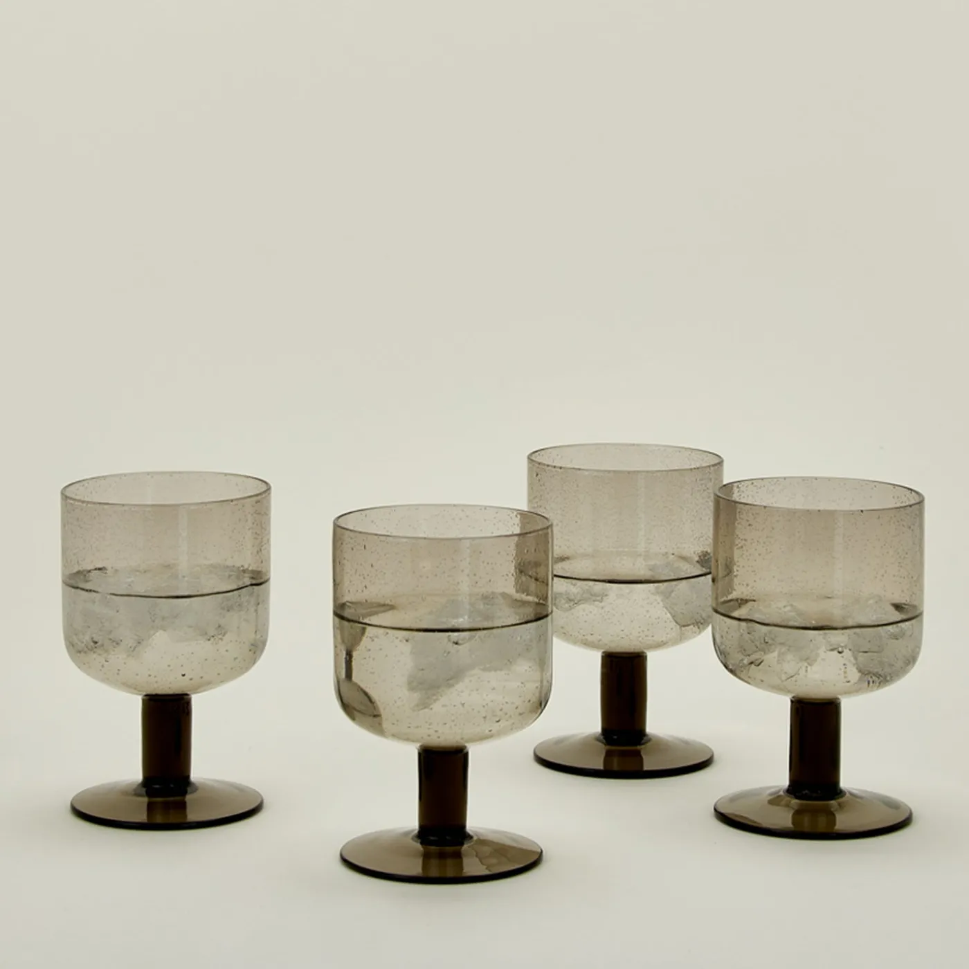 Simple Seeded Glassware