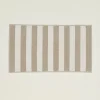 Simple Striped Terry Bath Mat