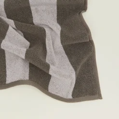 Simple Striped Terry Bath Mat