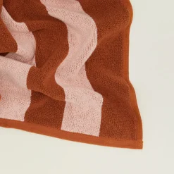 Simple Striped Terry Bath Mat