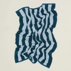 Simple Striped Terry Beach Towel