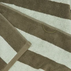 Simple Striped Terry Beach Towel