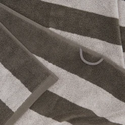 Simple Striped Terry Beach Towel