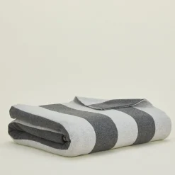 Simple Striped Throw