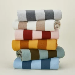 Simple Striped Throw