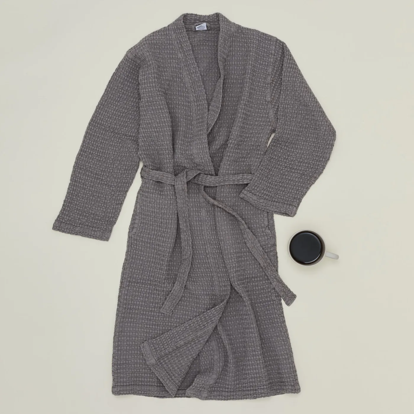 Simple Waffle Bathrobe